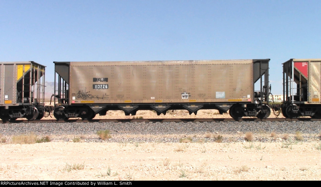 WB Unit Loaded Open Hooper Frt at Erie NV W-MdTrnSv-pshrs131